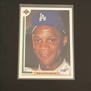 1991 Upper Deck No.245-darryl strawberry #MINT